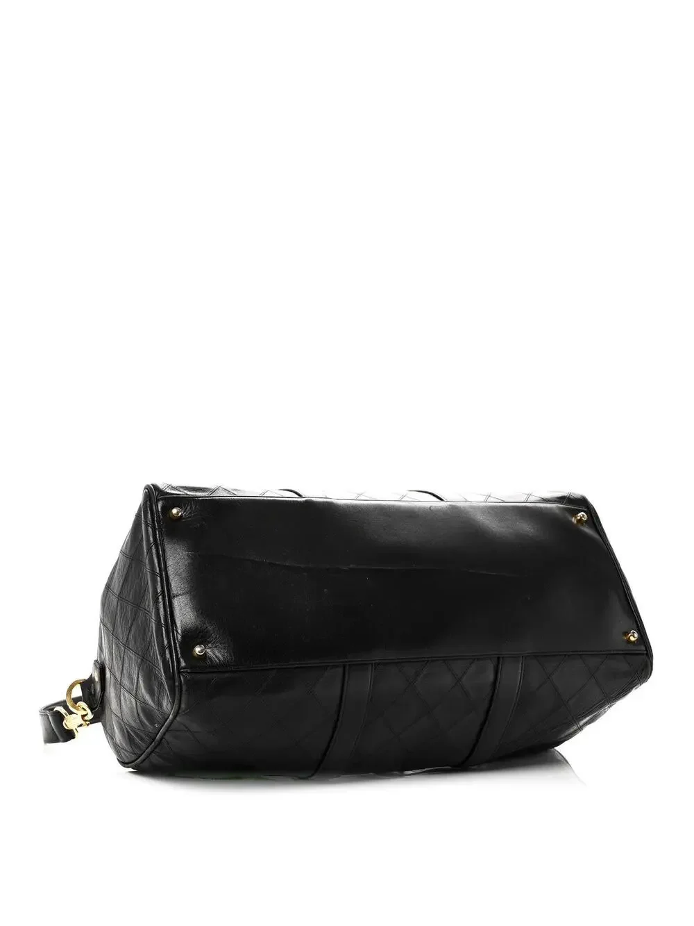 Chanel Calfskin Stitched Duffle Travel #335685C20B